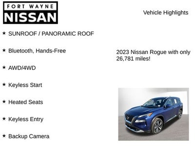 2023 Nissan Rogue Platinum