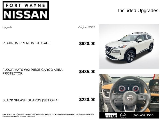 2023 Nissan Rogue Platinum