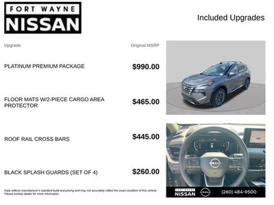 2026 Nissan Rogue Platinum