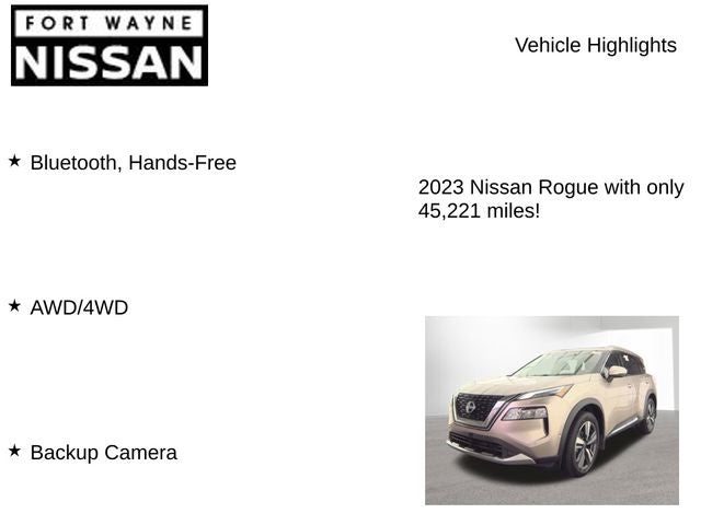 2023 Nissan Rogue Platinum