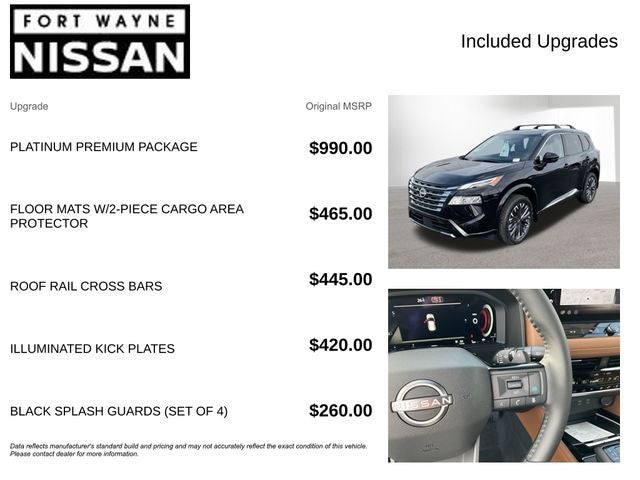 2026 Nissan Rogue Platinum