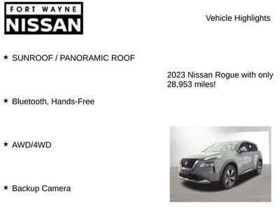 2023 Nissan Rogue Platinum