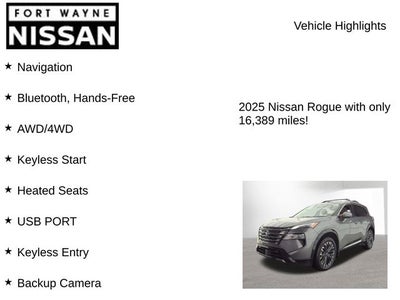2025 Nissan Rogue Platinum