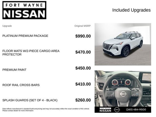 2025 Nissan Rogue Platinum