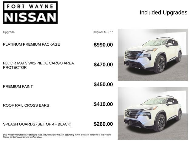 2025 Nissan Rogue Platinum