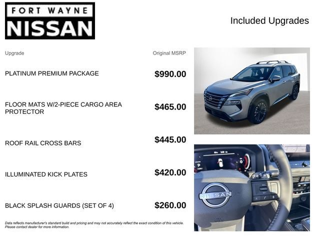 2026 Nissan Rogue Platinum