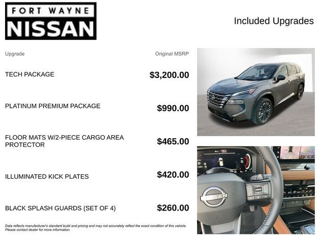 2026 Nissan Rogue Platinum