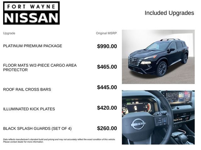 2026 Nissan Rogue Platinum