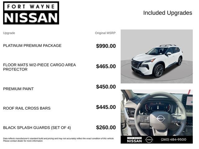 2026 Nissan Rogue Platinum