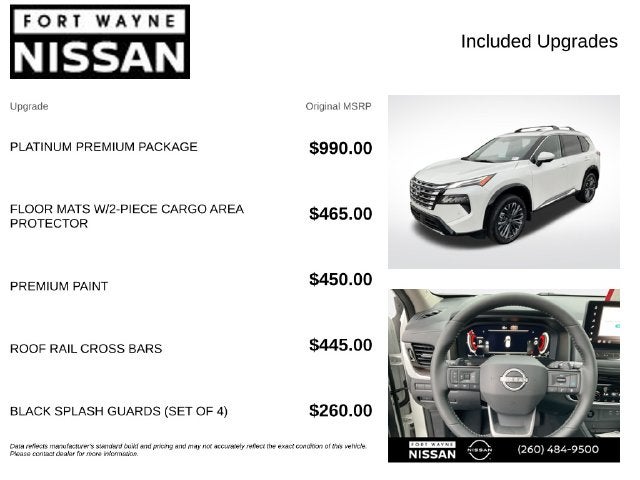 2026 Nissan Rogue Platinum