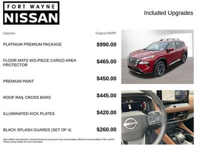 2026 Nissan Rogue Platinum