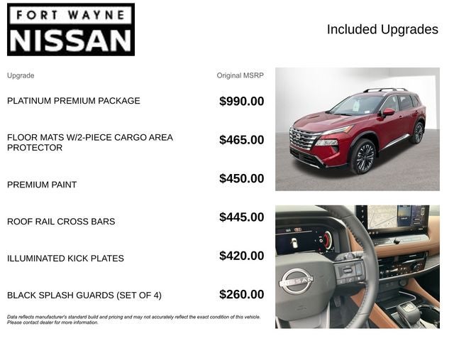 2026 Nissan Rogue Platinum