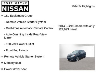 2014 Buick Encore Leather