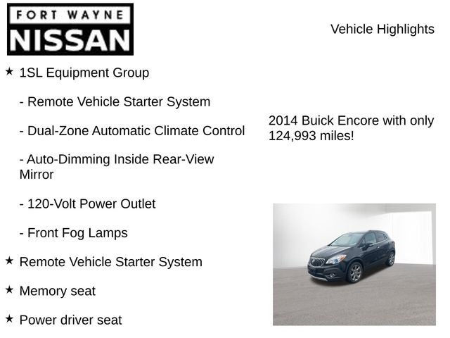 2014 Buick Encore Leather