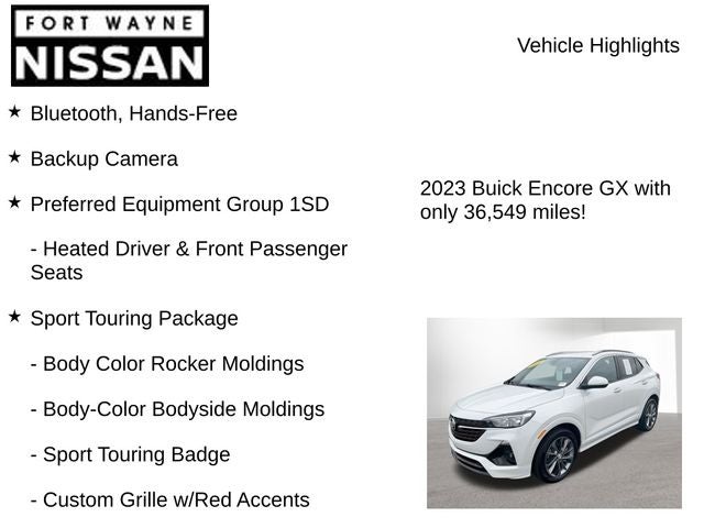 2023 Buick Encore GX Select