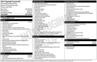 2017 Hyundai Tucson SE