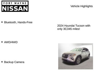 2024 Hyundai Tucson Hybrid Blue