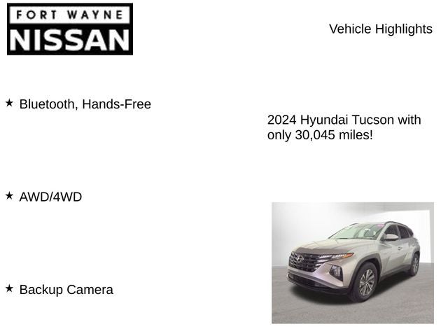 2024 Hyundai Tucson Hybrid Blue