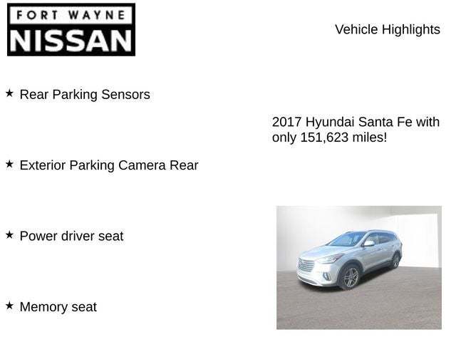 2017 Hyundai Santa Fe SE Ultimate