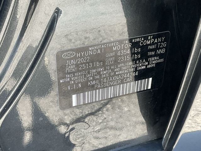 2022 Hyundai Sonata SEL