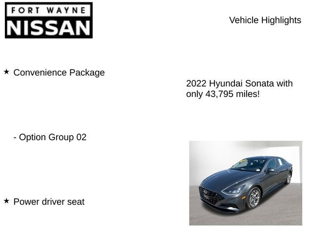 2022 Hyundai Sonata SEL