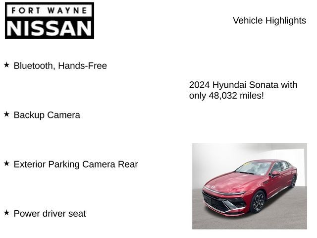 2024 Hyundai Sonata SEL