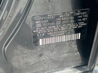 2024 Hyundai Sonata SEL