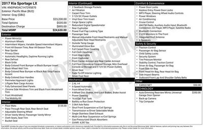 2017 Kia Sportage LX