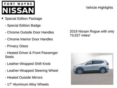 2019 Nissan Rogue S