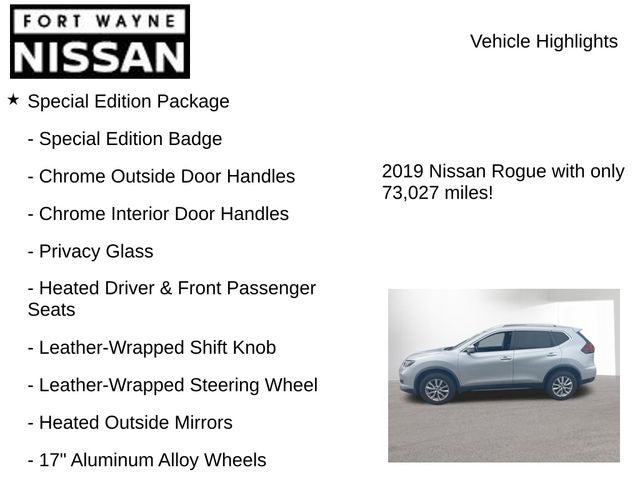 2019 Nissan Rogue S