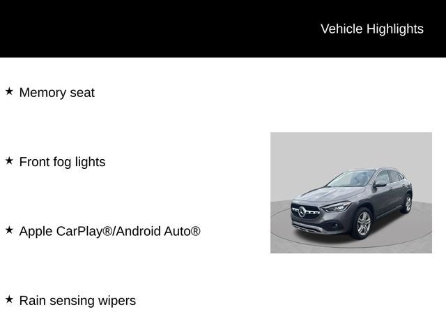 2023 Mercedes-Benz GLA GLA 250 4MATIC®