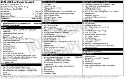 2022 MINI Countryman All4 Cooper S