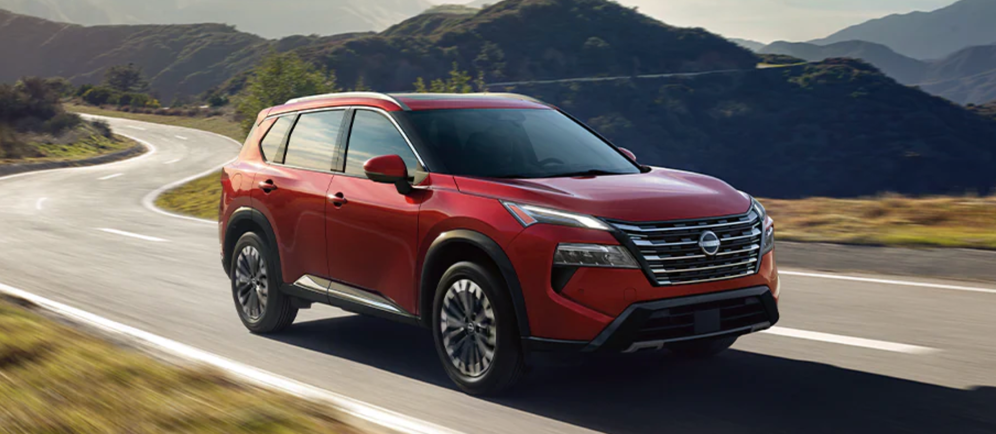 2025 red Nissan Rogue 