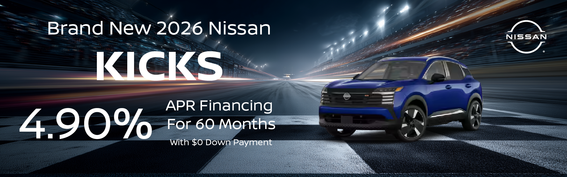 Brand New 2026 Nissan KICKS