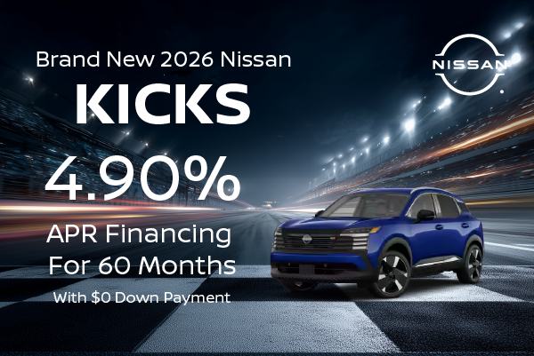 Brand New 2026 Nissan KICKS
