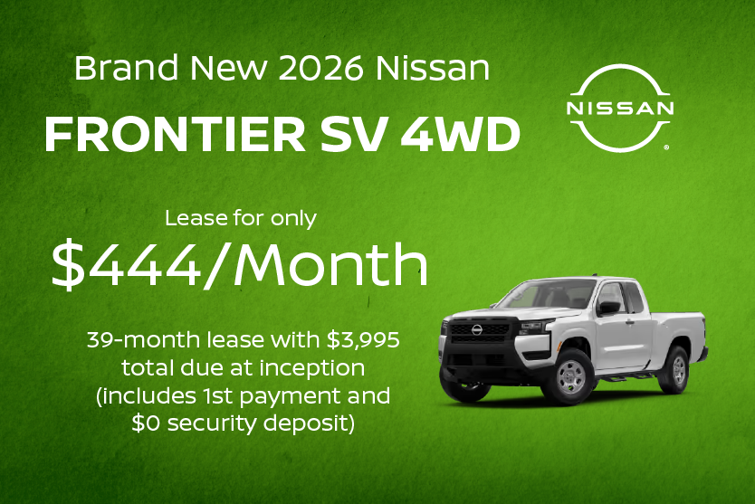 Brand New 2026 Nissan FRONTIER SV 4WD