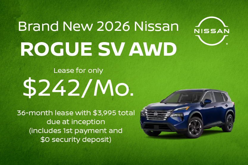 Brand New 2026 Nissan ROGUE SV AWD