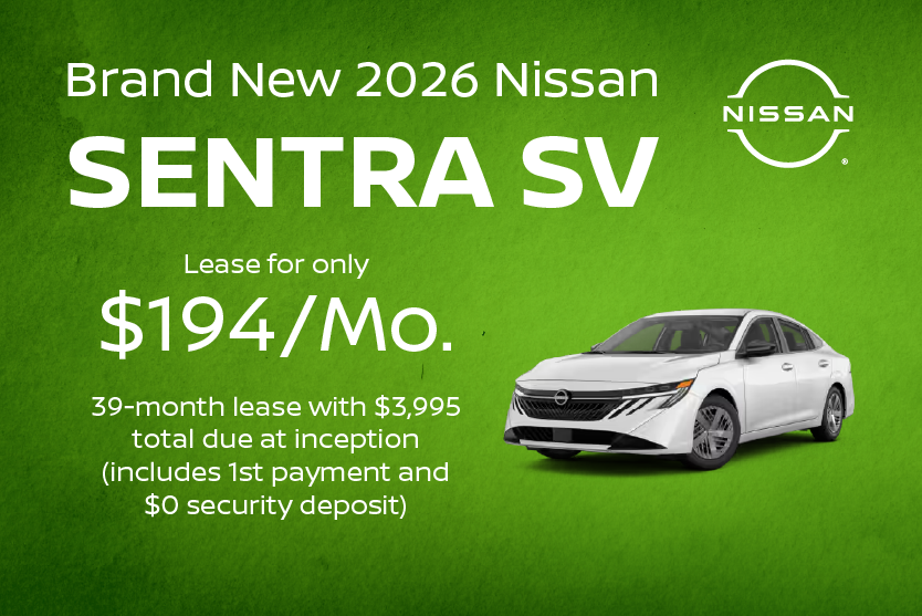 Brand New 2026 Nissan SENTRA SV