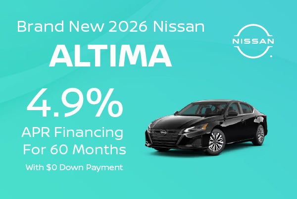 Brand New 2026 Nissan Altima
