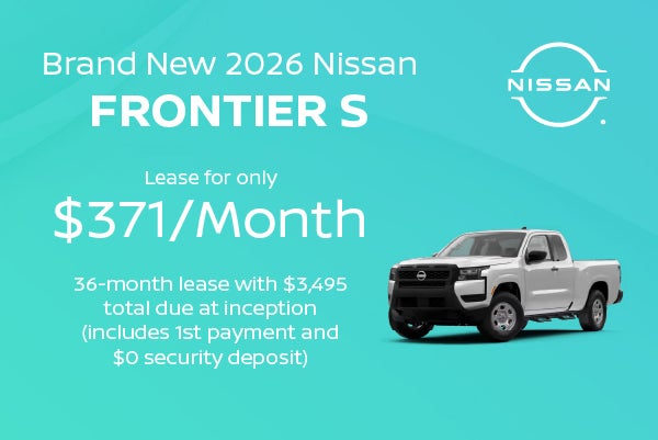 Brand New 2026 Nissan FRONTIER S