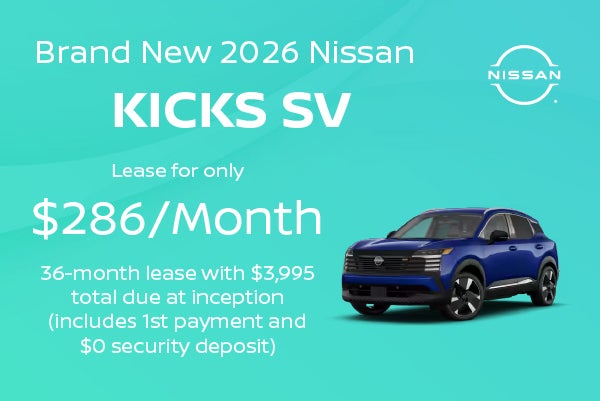Brand New 2026 Nissan KICKS SV