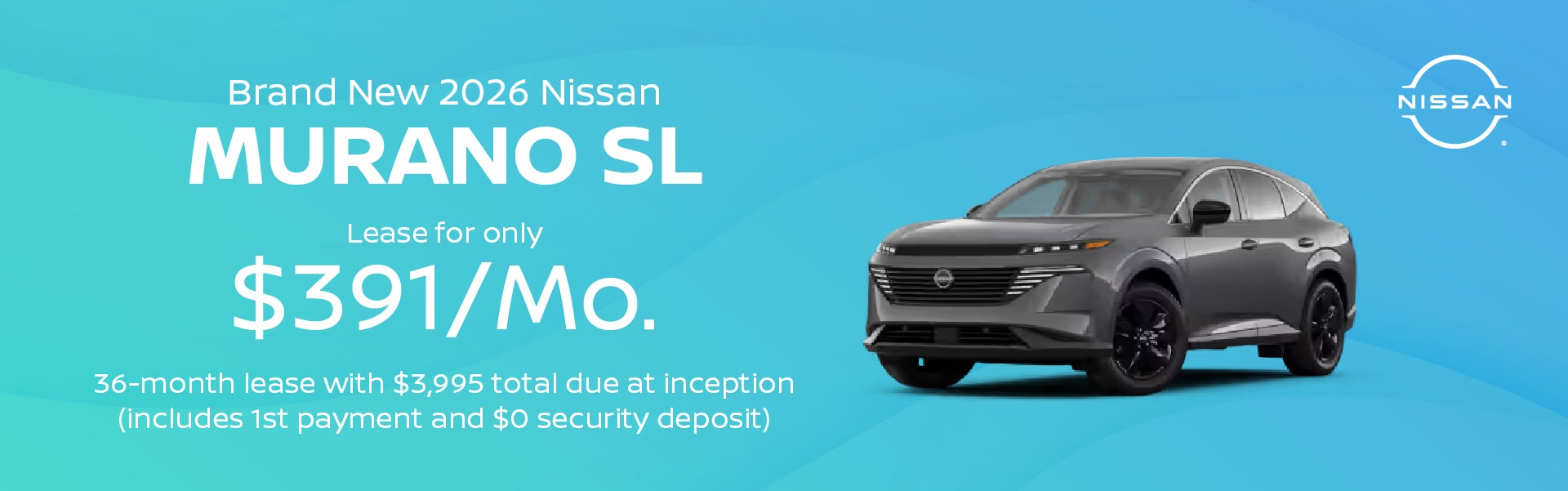 Brand New 2026 Nissan MURANO SL