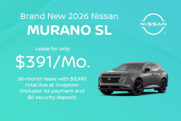 Brand New 2026 Nissan MURANO SL