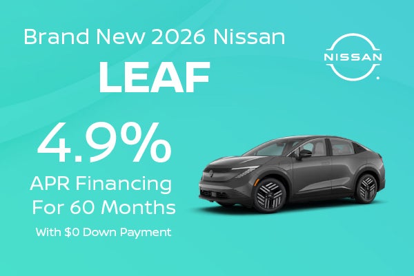 Brand New 2026 Nissan LEAF