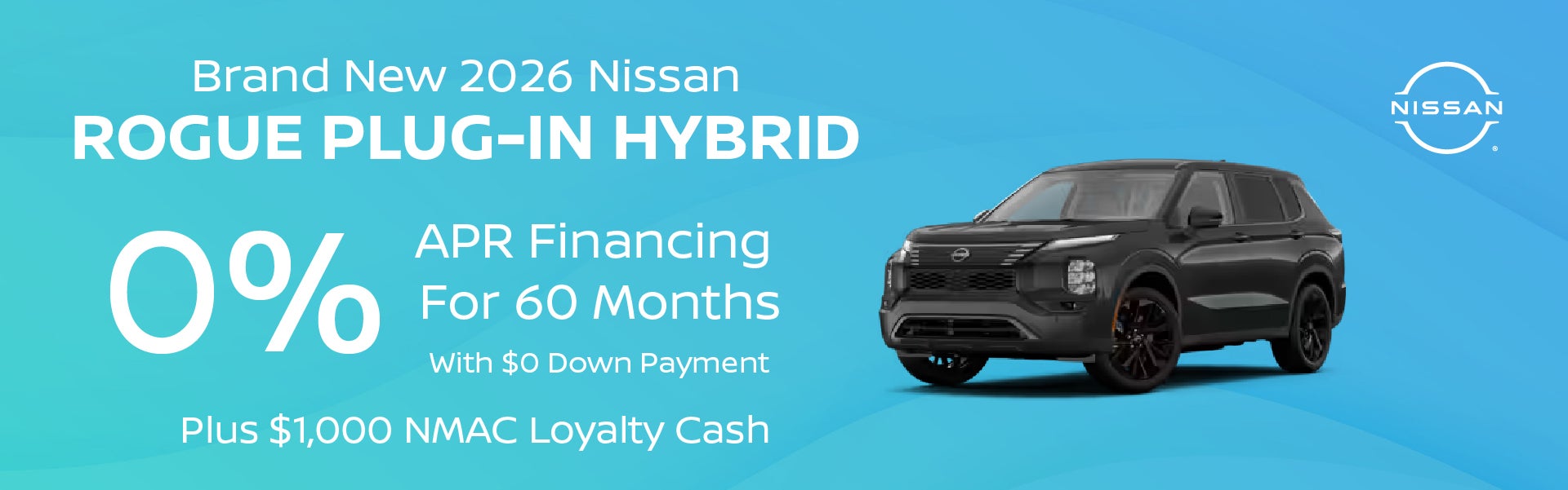 Brand New 2026 Nissan Rogue Plug-In Hybrid
