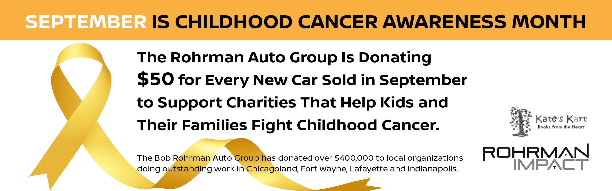 September Childhood Cancer Awareness Month