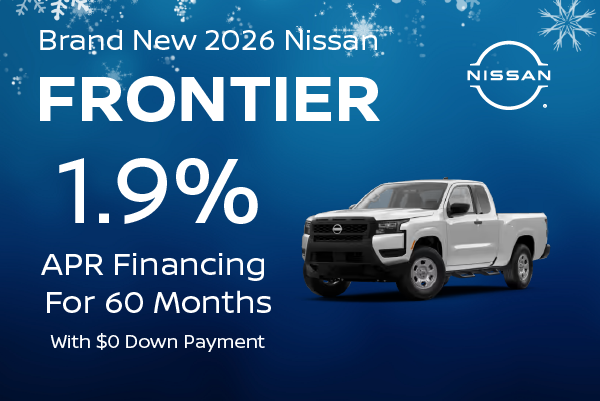 Brand New 2026 Nissan FRONTIER