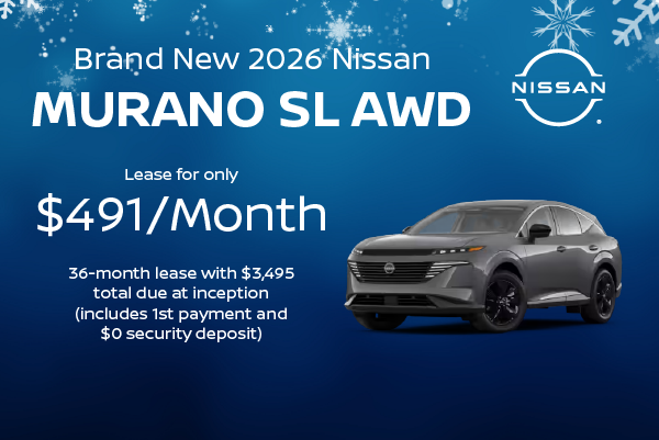Brand New 2026 Nissan MURANO SL AWD