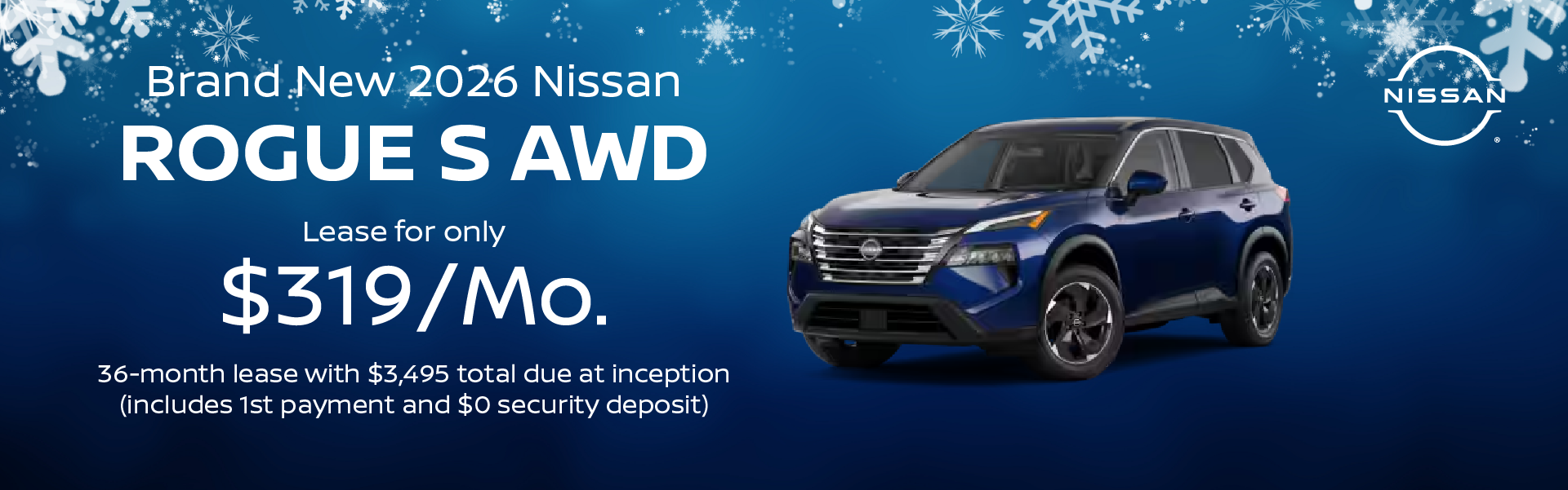 Brand New 2026 Nissan ROGUE S