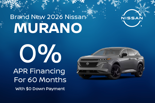 Brand New 2026 Nissan MURANO